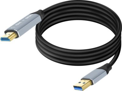 Câble HDMI LINQ HDMI vers USB-A Résolution Full HD 1080p