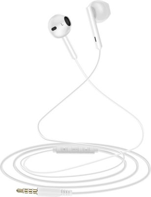 Ecouteurs LINQ Jack 3.5mm Semi Intra-auriculaires Blanc