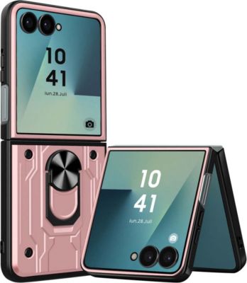 Coque AVIZAR pour Samsung Galaxy Z Flip 7 avec Bague