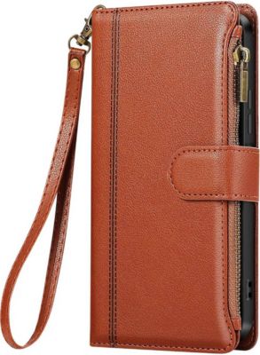 Etui AVIZAR Galaxy S24 FE Zippé avec Bandoulière