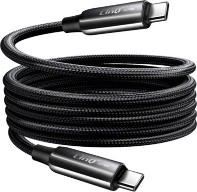 Câble alimentation LINQ Charge et Transfert USB-C / USB-C 5A