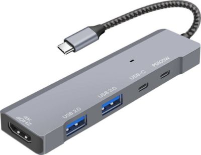 Hub USB C LINQ USB-C Multiport 5-en-1 HDMI 4K 60Hz USB
