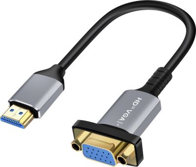 Câble HDMI LINQ HDMI Mâle vers VGA Femelle 1080p 20cm Câble HDMI LINQ HDMI Mâle vers VGA Femelle 1080p 20cm