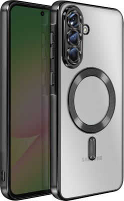 Coque AVIZAR pour Galaxy A56 avec Contour Chromé