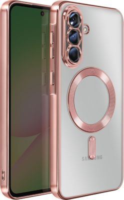 Coque AVIZAR pour Galaxy A56 avec Contour Chromé