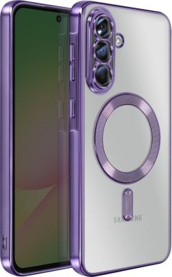 Coque AVIZAR pour Galaxy A56 avec Contour Chromé