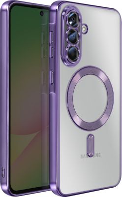 Coque AVIZAR pour Galaxy A56 avec Contour Chromé