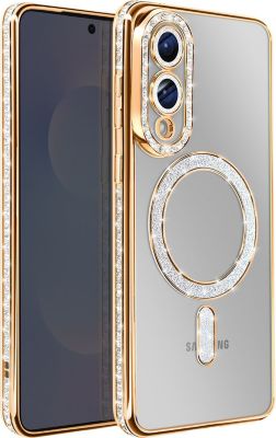 Coque AVIZAR pour Galaxy S25 Edge et Contour Strassé