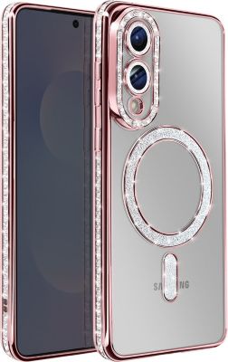 Coque AVIZAR pour Galaxy S25 Edge et Contour Strassé Coque AVIZAR pour Galaxy S25 Edge et Contour Strassé