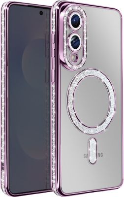 Coque AVIZAR pour Galaxy S25 Edge et Contour Strassé