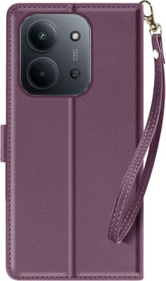 Etui AVIZAR pour Redmi 15C avec Dragonne et Support