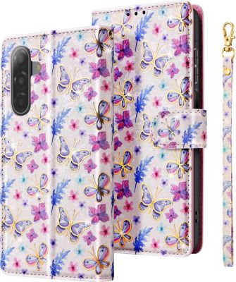 Etui AVIZAR pour Galaxy A17 avec Dragonne et Support