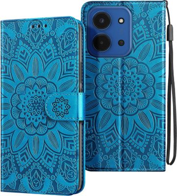 Etui AVIZAR pour Redmi 15C Motif Mandala Embossé