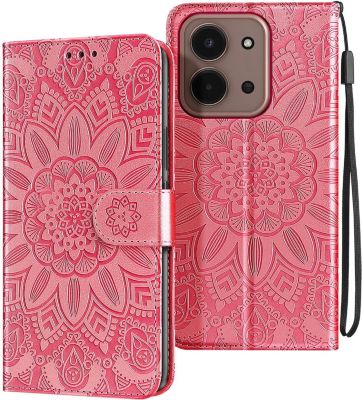 Etui AVIZAR pour Redmi 15C Motif Mandala Embossé