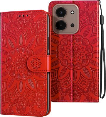 Etui AVIZAR pour Redmi 15C Motif Mandala Embossé