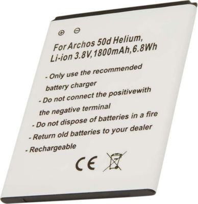 Pièce détachée AVIZAR pour Archos 50d Helium Li-ion 1800mAh Pièce détachée AVIZAR pour Archos 50d Helium Li-ion 1800mAh