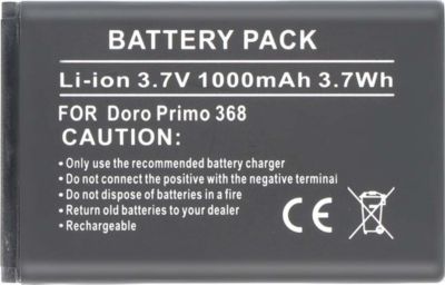 Pièce détachée AVIZAR pour Doro Primo 368 Li-ion 3.7V 1000mAh