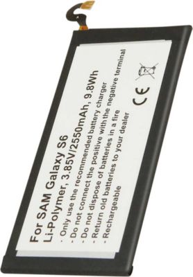 Pièce détachée AVIZAR pour Galaxy S6 Li-Polymère 3.85V 2550mAh