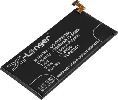 Pièce détachée AVIZAR pour Alcatel OneTouch Pop 4 Plus 2500mAh Pièce détachée AVIZAR pour Alcatel OneTouch Pop 4 Plus 2500mAh