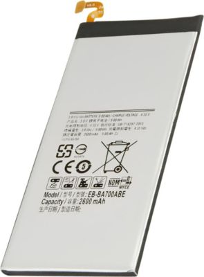 Pièce détachée AVIZAR pour Galaxy A7 Li-Polymer 3,8V 2600mAh