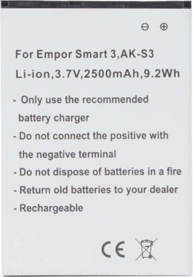 Pièce détachée AVIZAR pour Emporia Smart 3 Li-ion 3.7V 2500mAh