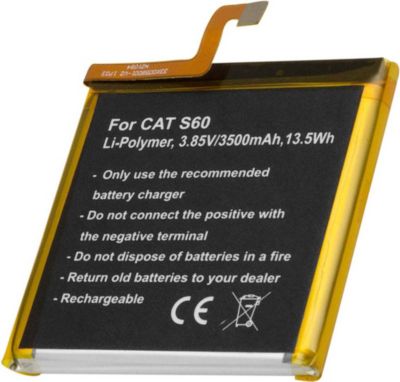 Pièce détachée AVIZAR pour CAT S60 Li-polymère 3.85V 3500mAh