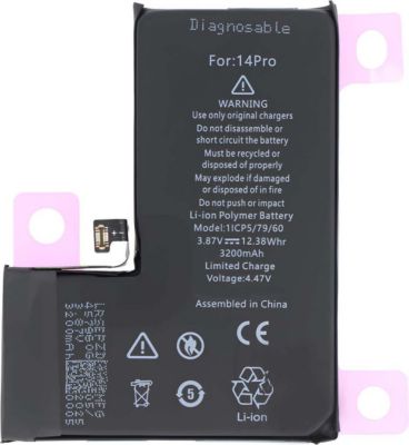 Pièce détachée AVIZAR pour Smartphone iPhone 14 Pro 3,87V