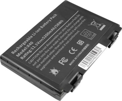 Pièce détachée AVIZAR pour Asus F52 / K40 Li-ion 11,1V 5200mAh