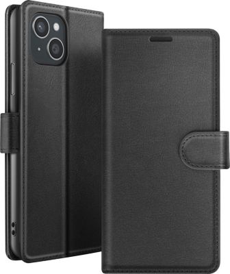 Etui AVIZAR pour iPhone 15 Plus Portefeuille Noir Etui AVIZAR pour iPhone 15 Plus Portefeuille Noir