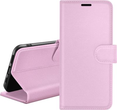 Etui AVIZAR pour Oppo A17 Portefeuille Rose