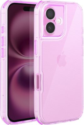 Coque AVIZAR pour iPhone 16 Conception Bi-Matière