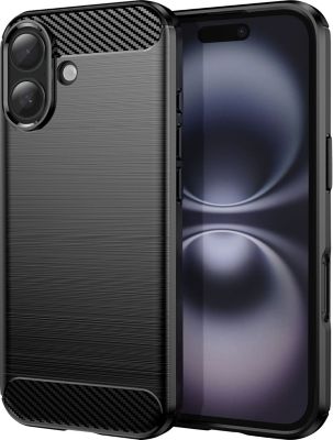 Coque AVIZAR pour iPhone 17 en Silicone Effet Carbone Coque AVIZAR pour iPhone 17 en Silicone Effet Carbone
