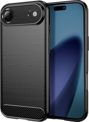 Coque AVIZAR iPhone 17 Air Silicone Effet Carbone