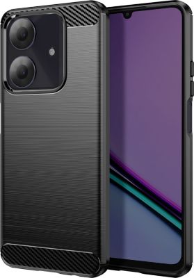 Coque AVIZAR Realme Note 60 Silicone Effet Carbone