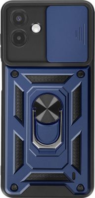 Coque MAYAXESS Galaxy A07 avec Cache Caméra Coulissant