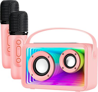 Enceinte PC AVIZAR pour Enfant avec 2 Micros et LED RGB