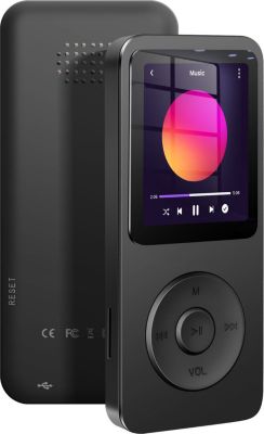 Lecteur MP3 AVIZAR Musique et Vidéo avec Micro SD