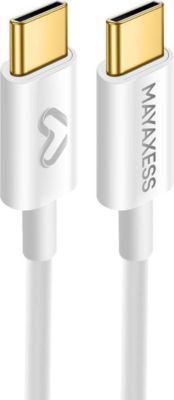 Câble USB MAYAXESS USB-C pour iPhone 17 Pro 1m