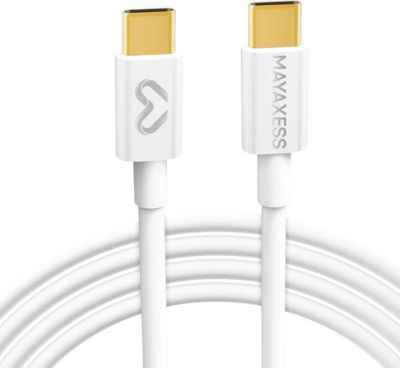 Câble USB MAYAXESS USB-C pour Samsung Galaxy S25 Ultra 1m