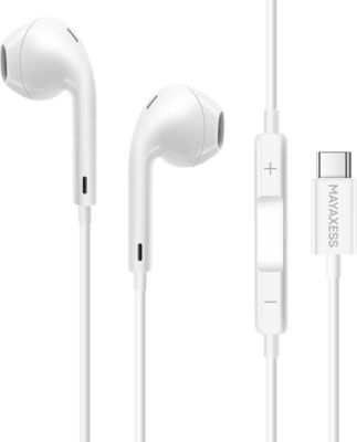 Ecouteurs MAYAXESS pour iPhone 17 Pro Filaires USB-C