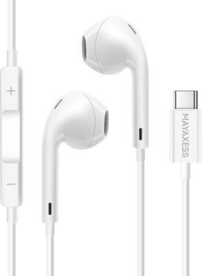 Ecouteurs MAYAXESS Filaires USB-C pour iPhone 17 Air