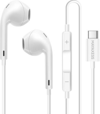 Ecouteurs MAYAXESS Filaires USB-C pour Google Pixel 10