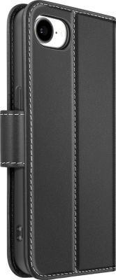 Etui AVIZAR pour iPhone 16e Cuir avec Fonction Stand