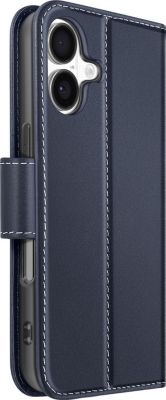 Etui AVIZAR pour iPhone 17 Cuir avec Fonction Stand