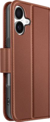 Etui AVIZAR pour iPhone 17 Cuir avec Fonction Stand