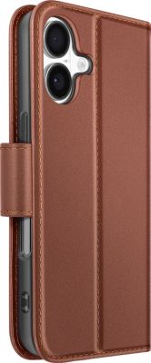 Etui AVIZAR pour iPhone 17 Cuir avec Fonction Stand