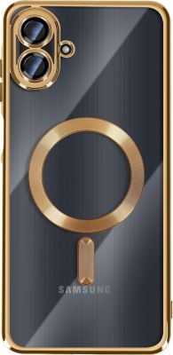 Coque AVIZAR pour Galaxy A07 avec Contour Chromé