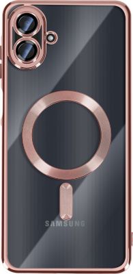 Coque AVIZAR pour Galaxy A07 avec Contour Chromé