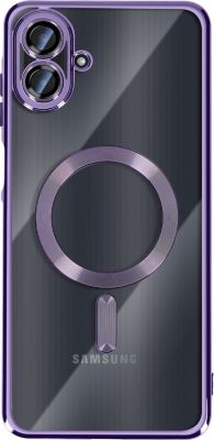 Coque AVIZAR pour Galaxy A07 avec Contour Chromé