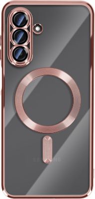 Coque AVIZAR pour Galaxy A17 avec Contour Chromé